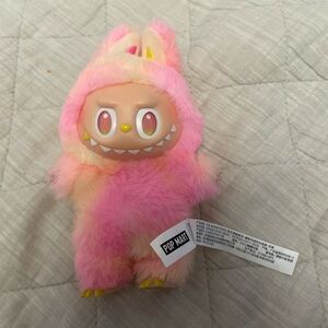 Pop Mart Pink and Cream Plush Toy